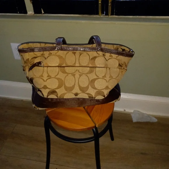 Authenticated Coach travel bag large luggage bag